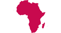 Africa (25+ areas) eSIM Coverage Map