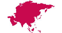 Asia (20 areas) eSIM Coverage Map