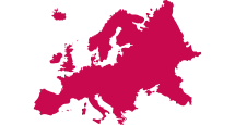 Europe (30+ areas) eSIM Coverage Map