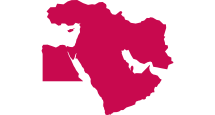 Gulf Region eSIM Coverage Map