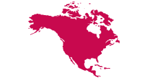 North America (3 areas) eSIM Coverage Map